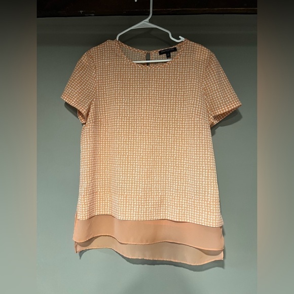 Banana Republic Tops - Banana Republic Women's Orange Blouse Size M Polyester
